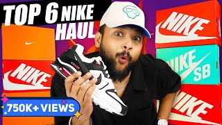 6 Best NIKE White ShoesSneakers for Men 🔥 NIKE Haul Unboxing amp Review 2023  ONE CHANCE [upl. by Valera]