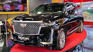 2022 Cadillac Escalade ESV Platinum  Ultra Big FullSize Luxury SUV  Interior Exterior Sound [upl. by Ferreby304]