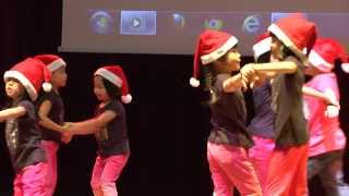 Have a Holly Jolly Christmas Preschool Christmas Dance Song  Chomel Learning Concert 2013 [upl. by Aiekam]