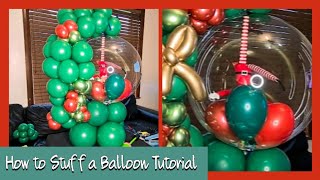 DIY Balloon Tutorial Bubble Balloon Elf [upl. by Nabatse835]