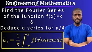 How To Find The Fourier Series of fxx from π to π [upl. by Tepper]