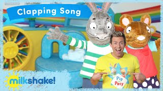 Milkshake Studio Dances  Clapping Song  Derek and Pip amp Posy [upl. by Isaacson]