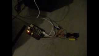 Raspberry Pi controlling a servo motor [upl. by Easter]