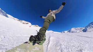 Snowboarding  Tignes Name January 24 [upl. by Engle]