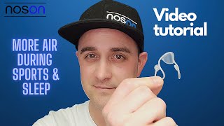 Noson Nasal Dilator  Video tutorial [upl. by Peggie]