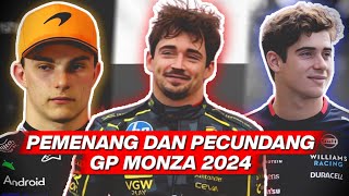 DIA MENANG DI MONACO DIA MENANG DI MONZA PEMENANG DAN PECUNDANG GP ITALIA 2024 [upl. by Eselrahc]