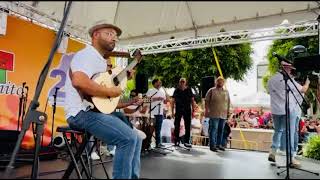 Show de Trovadores Festival del Pollo en Aibonito  Grupo Patria Amada De Luisito Berdecía 🇵🇷 [upl. by Vincelette]