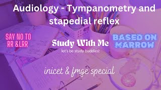 ENT  11 Audiology  Tympanometry and stapedial reflex  TAMIL [upl. by Gratiana]