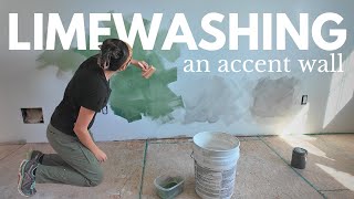 I Tried The TRENDING Limewashing Technique [upl. by Cassi738]