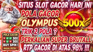 WAJIB DI COBA 🔥 POLA GACOR OLYMPUS HARI INI 🔥 SITUS SLOT GACOR HARI INI 🔥 INFO SLOT GACOR HARI INI [upl. by Nahpets682]