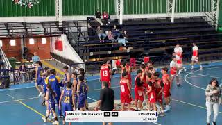 Lideme 2024 U15 San Felipe Basket vs Everton [upl. by Aalst789]