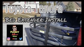 Toyota Tundra Bed Extender Install [upl. by Nailimixam]