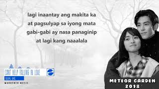 TAGALOG quotMeteor Garden 2018 OSTquot by Daryl Ong quotCant Help Falling In Love CoverLyricsquot [upl. by Marozas831]