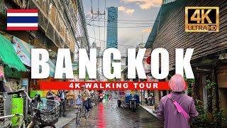 🇹🇭 Bangkok Thailand 4K Walking Tour  Tropical City Walkthrough  4K HDR 60fps [upl. by Spiegelman13]