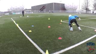 Torwarttraining am Deutschen Fußball Internat [upl. by Anirtruc]