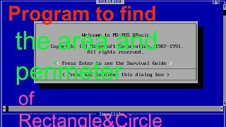 Qbasic Programming tutorials for Beginners [upl. by Hsirehc]