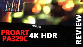 My First Professional Grade 4K Monitor  ASUS ProArt PA329C Review [upl. by Yeruoc]