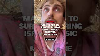 See how man survived massacre in Israel [upl. by Pavier628]