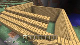 How To Build a Roof in Minecraft ep3 [upl. by Nahtnaoj]