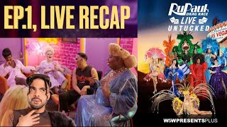 RuPaul’s Drag Race Live UNTUCKED Ep1  Live Recap [upl. by Rehctaht926]