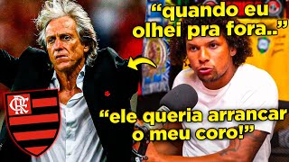 JORGE JESUS ERA MUITO DOIDO WILLIAM ARÃO MANDA REAL SOBRE JORGE JESUS NO FLAMENGO [upl. by Iilek]