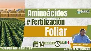 Aminoácidos en la Fertilización Foliar [upl. by Klimesh]