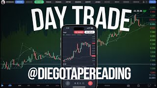 Day Trade Tape Reading Dolar Futuro  operando ao vivo [upl. by Clywd314]