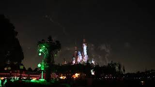 Fireworks and light show at Shanghai Disneyland 2024 2 [upl. by Ila]