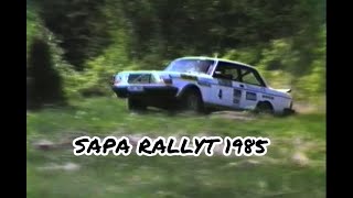 SAPA Rallyt 1985  Rallynostalgi 4 [upl. by Nagn]