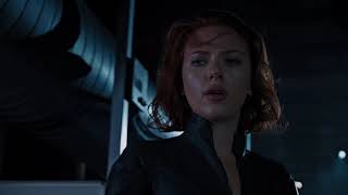 Black Widow vs Hawkeye  Dialogue Battle  The Avengers 2012 [upl. by Adalia]