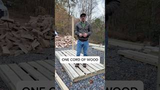 Understanding Firewood What is a Cord of Wood Dimensions Explained 4ft x 4ft x 8ft or 128 cuft [upl. by Enellij]