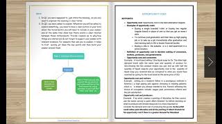 IGCSE Economics Revision Notes The basic economic problem [upl. by Emmer]