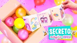 HAZ EL REGALO PERFECTO para tu mejor amiga y novio  CUBO SORPRESA ¡SECRETO MÁGICO ✎ Craftingeek [upl. by Idner343]