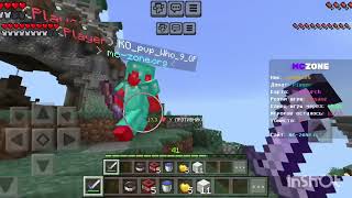 Game play на Skywars пвп MCZONE💪😅 [upl. by Madge]