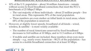 Webinar Connectivity Issues Rural Broadband Development [upl. by Hctud37]