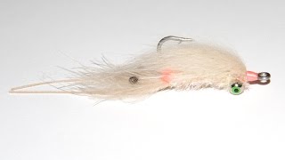 How to tie a Spawning Shrimp Bonefish Fly Made with Arctic Fox GB Shrimp [upl. by Ahseekan]