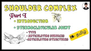 SHOULDER COMPLEX PART I  STERNOCLAVICULAR JOINT  TYPE amp ARTICULAR STRUCTURES  IN TAMIL [upl. by Ibot225]