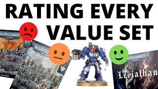 Ranking Every Space Marine Value Set  Which are Best in 10th Edition [upl. by Bal]