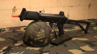 King Arms Galil MAR Airsoft Gun Review [upl. by Narf893]