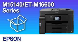 Setting Up a Printer Epson M15140ETM16600 Series NPD6612 [upl. by Eidde]