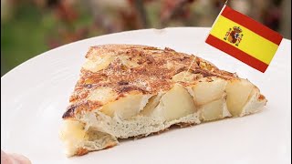 TORTILLA ESPAGNOLE AVEC 2 INGRÉDIENTS  RECETTE RAPIDE ET FACILE [upl. by Werner117]