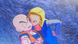 How Android 18 Fell in love With Krillin  Dragon Ball Z Kakarot [upl. by Atsirtal]