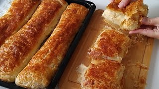 ASLA ABARTMIYORUM‼️KİM YEDİYSE TARİF SORDU‼️SANKİ MİLFÖY HAMURU💯PUL PUL DÖKÜLEN KAT KAT BÖREK TARİFİ [upl. by Nino402]