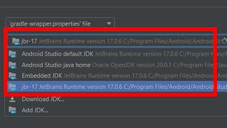 How to Change JDK Version for Gradle in Android Studio 2023 Update [upl. by Pineda]