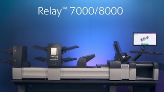 Pitney Bowes Relay™ 7000 amp Relay™ 8000 Inserter Demonstration  UK [upl. by Lattimer]