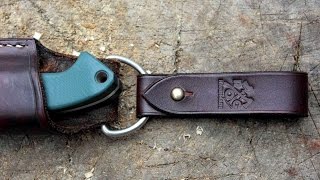 Knife Sheath Dangler  ROG Handmade [upl. by Harwin]