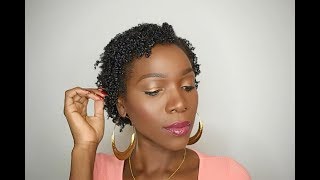 Shingling Natural 4C Hair  Curl Defining Technique [upl. by Imaj513]