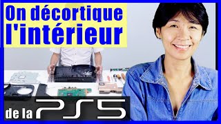 POURQUOI LA PS5 EST ÉNORME Analyse de la PS5 démontée le système de refroidissement amp entrailles [upl. by Orlina812]