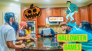 HALLOWEEN TRIVIA GAME NIGHT CHALLENGE DID ARMON OR TREY TEAM WIN [upl. by Llenrag388]