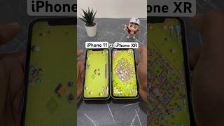 iPhone 11 vs iPhone XR Clash of Clans test🧐shorts iphonexr iphone11 [upl. by Petigny633]